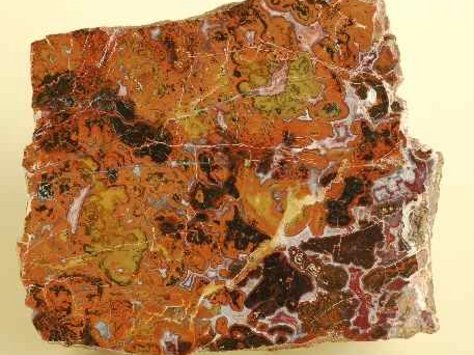 Jaspis mit Haeatit aus Hasborn