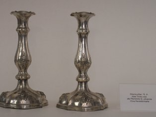 Schüssel mit dem Haupt Johannes des Täufers, Anfang 16. Jh., Messing