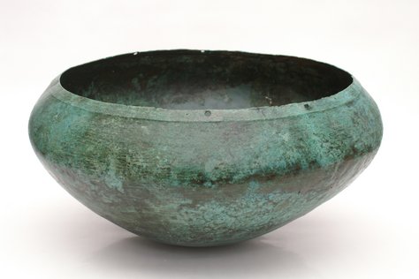 Der restaurierte keltische Bronzekessel