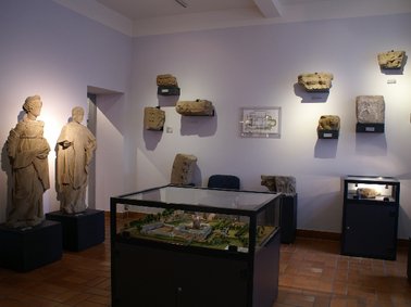 Saal 4: Baugeschichte der Abtei Tholey